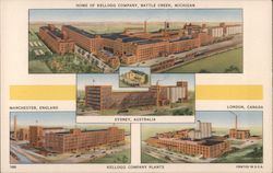 Home of Kellogg Company Postcard