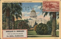 State Capital and Grounds Sacramento, CA Postcard Postcard Postcard