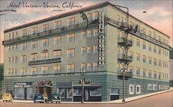 Hotel Ventura California Postcard Postcard Postcard