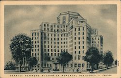 Harriet Hammond McCormick Memorial Residence Postcard