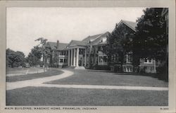 Main Building of the Masonic Home Postcard