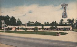 Travelers Motel Postcard