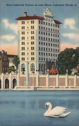 Hotel Lakeland Terrace on Lake Mirror Postcard