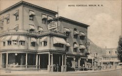 Hotel Costello Berlin, NH Postcard Postcard Postcard
