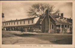 Ye Old Yorktown Hotel, 1725 Postcard