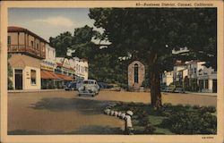 Business District Postcard