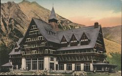 Prince of Wales Hotel - Waterton Lakes National Parkl Postcard