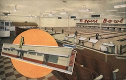Sport Bowl Postcard