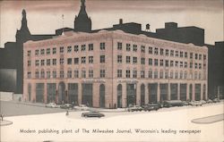 Modern Publishing Plant of the Milwaukee Journal Postcard