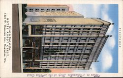 Hotel Abbot Crest Postcard