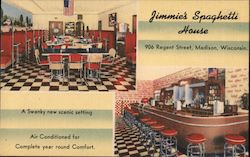 Jimmie's Spaghettie House Postcard