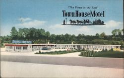 "The Finest In the East" Townhouse Motel Postcard
