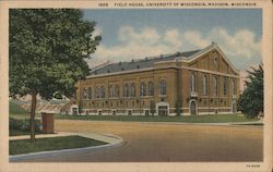 Field House, University of Wisconsin Postcard