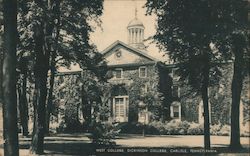 West College, Dickinson College Postcard