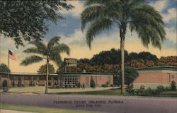 Flamingo Court Postcard