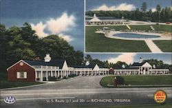 White House Motor Lodge Richmond, VA James E. Hess Postcard Postcard Postcard