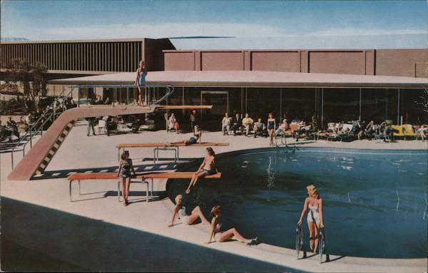Paradise Pool, The Sands Hotel Las Vegas Nevada