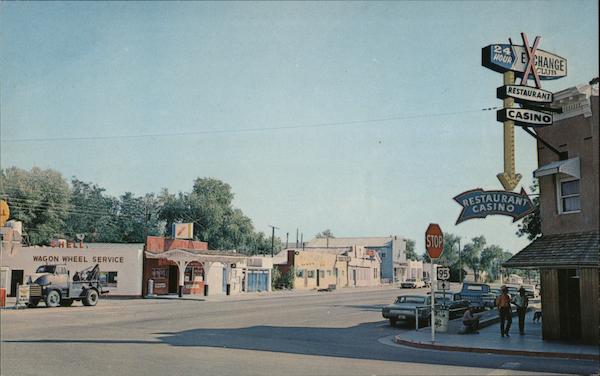 Street Scene in Beatty Nevada