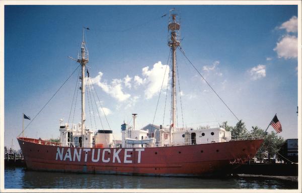 Lightship Nantucket, Straight Wharf Massachusetts