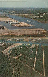 Palmetto Shores Marina and Development Postcard