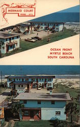 Mermaid Court Ocean Front Postcard