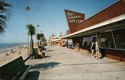 Looking South Along the Boardwalk Postcard