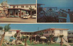 Bel-Aire Motel Ocean Drive Beach, SC Postcard Postcard Postcard
