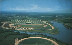 Aerial View of Ocean Downs Raceway Berlin, MD Postcard Postcard 
