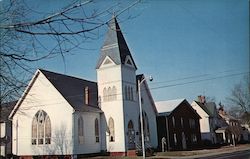 First Baptist Church on Market Street Pocomoke City, MD F.W. Brueckmann Postcard Postcard Postcard