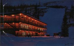 Schweitzer Basin Ski Resort Postcard