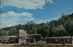 Golden Hand Motel Postcard