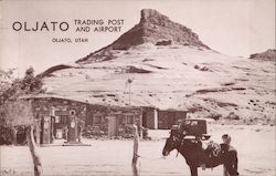 Oljato Trading Post and Airport Utah Postcard Postcard Postcard