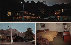 Pioneer Lodge Motel & Restaurant Springdale, UT George Mclean Postcard Postcard Postcard