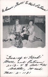 Two of a Kind: Eleanor Groce and Ethel Putnam Fashion Postcard