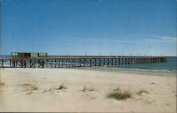 Crystal Pier near Destin and Fort Walton Beach Florida Postcard Postcard Postcard