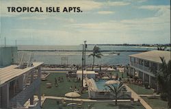 Tropical Isle Apartments Postcard