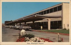 Reno Municipal Airport Postcard