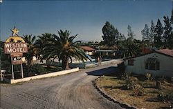 Western Motel Postcard