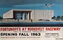 Fortunoff's at Roosevelt Raceway Opening Fall, 1963 Westbury, NY Postcard Postcard Postcard