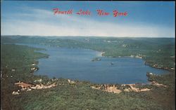 Fourth Lake with Inlet in the Foreground New York Postcard Postcard Postcard