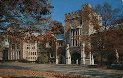 Taylor Hall and Main Entrance, Vassar College Poughkeepsie, NY Postcard Postcard Postcard