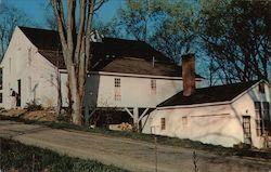 The Gilbert Mill Built in 1808 With The Help of Local Indians Postcard