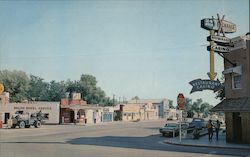 Street Scene in Beatty Nevada Postcard Postcard Postcard