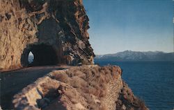 Cave Rock on Highway 50 Lake Tahoe, CA Merle Porter Postcard Postcard Postcard