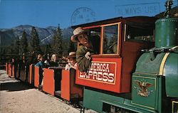 Ponderosa Ranch Michael Landon Little Joe's Express Postcard