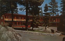 Crystal Bay Motel Lake Tahoe Postcard