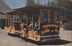 Cable Car at Cal-Neva Lodge Postcard