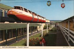 Chairlift & Monorail, Butlin's Skegness, England Lincolnshire Postcard Postcard Postcard