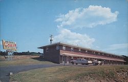 Peters Motel Postcard
