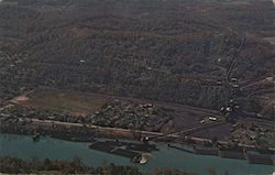 Aerial View of Tipple and Coal Mine Morgantown, WV C.H. Ruth Postcard Postcard Postcard